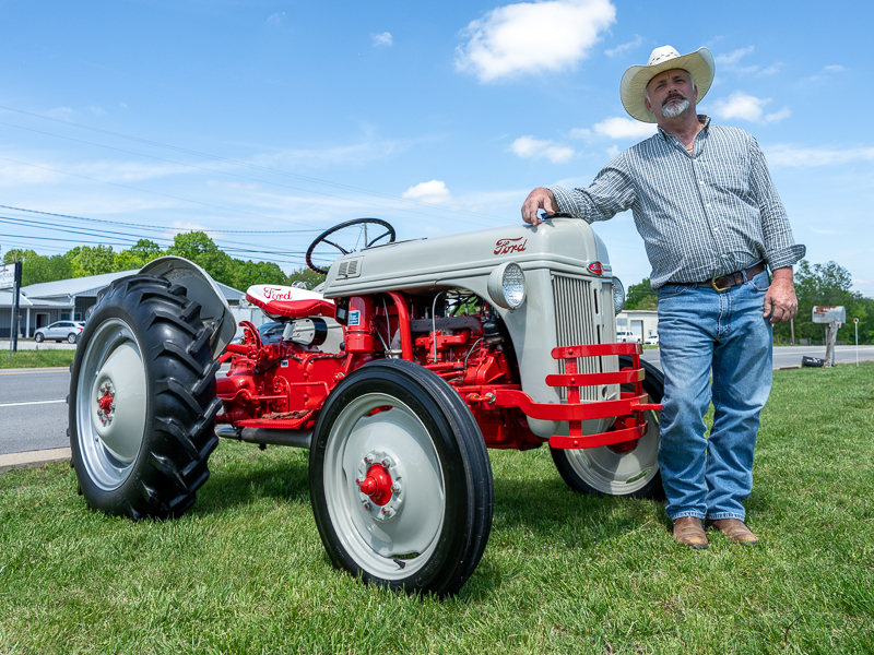 Michael Williams and his 1952 Ford 8N